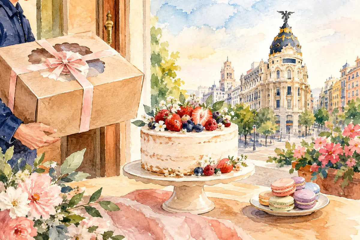 Pastelería a domicilio en Madrid para acertar