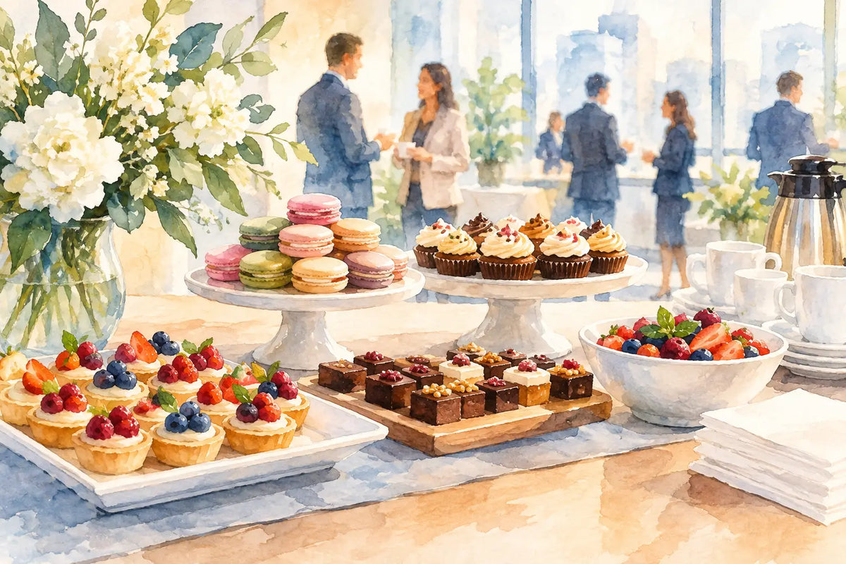 Dulces para eventos corporativos con buen gusto