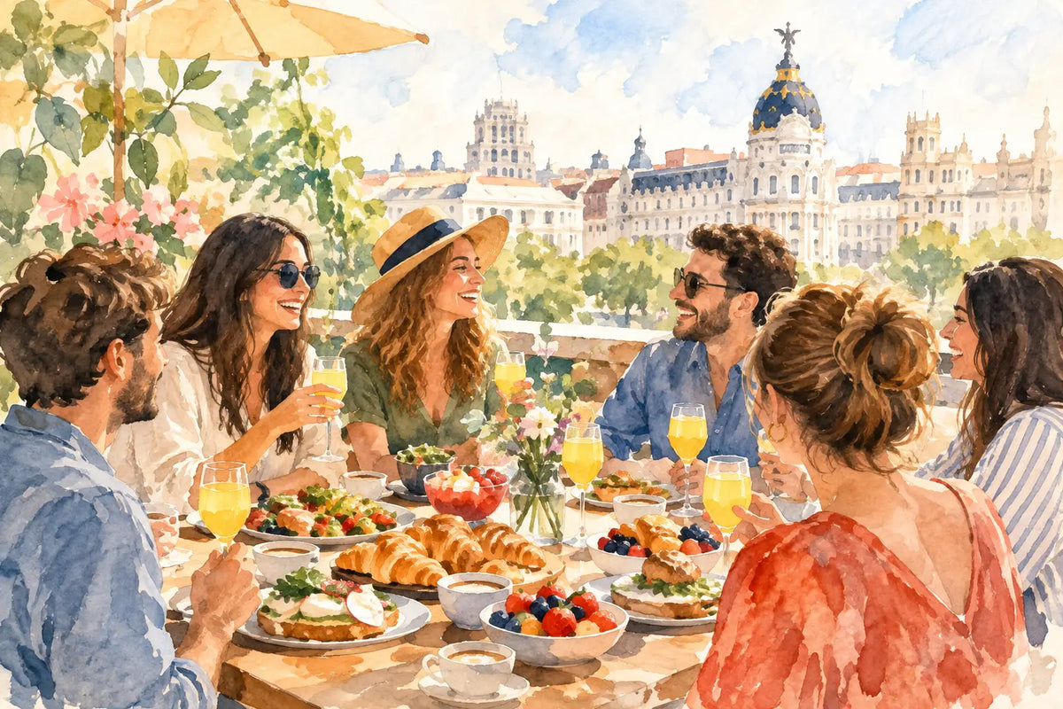 Brunch para grupos en Madrid: cómo organizarlo