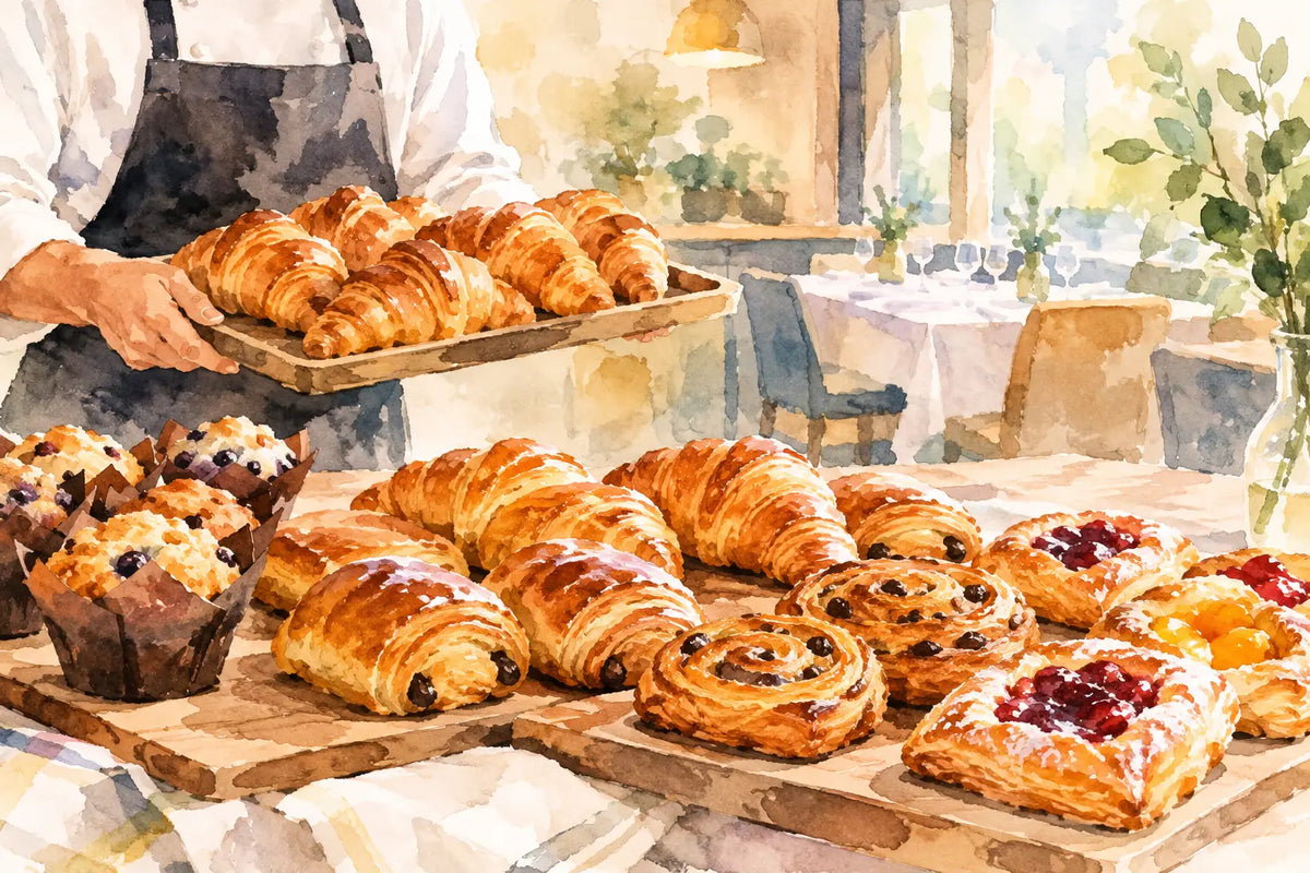 Proveedor de bollería artesanal para hostelería