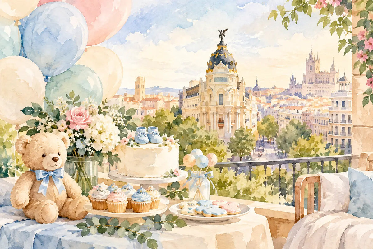 Ideas para celebrar un baby shower en Madrid