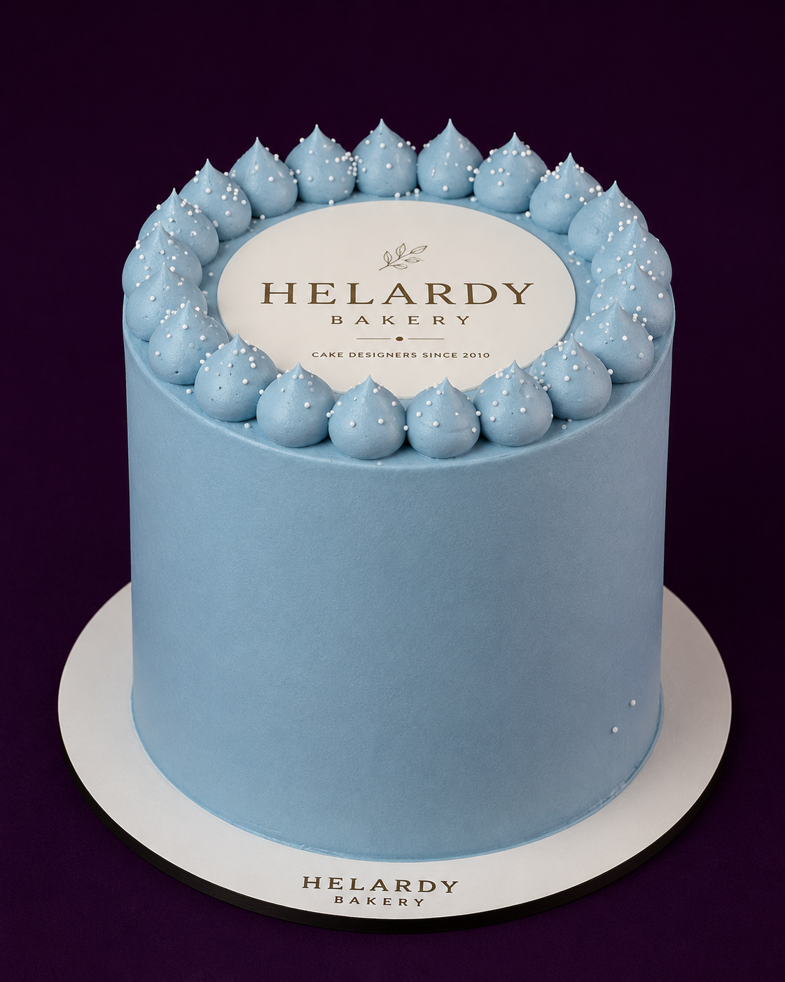 Pastel Сorporativo de un Piso con Logo Personalizado