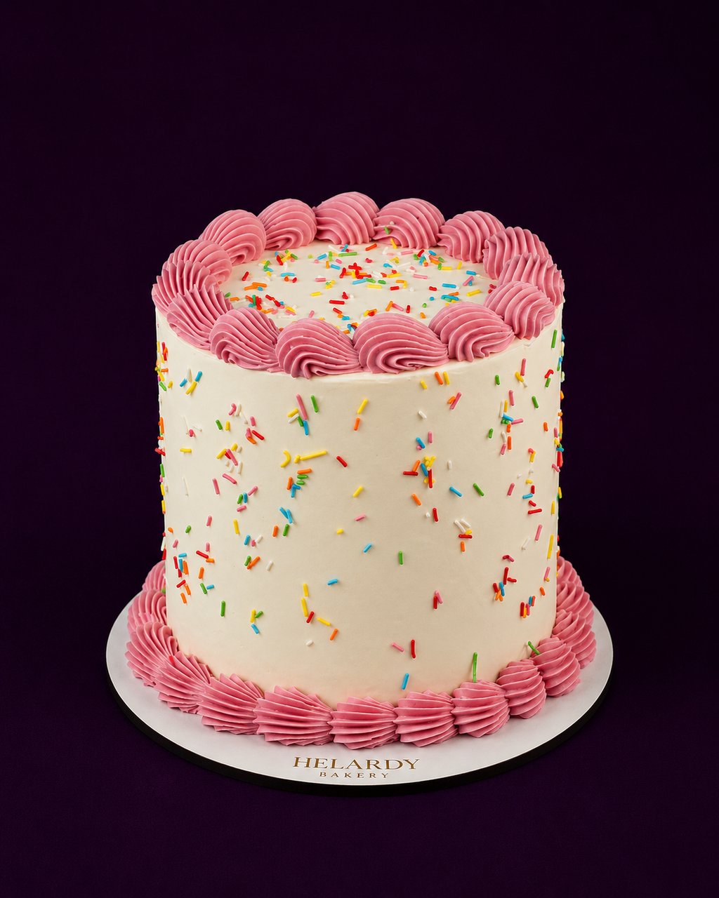 Tarta de Cumpleaños con Confeti