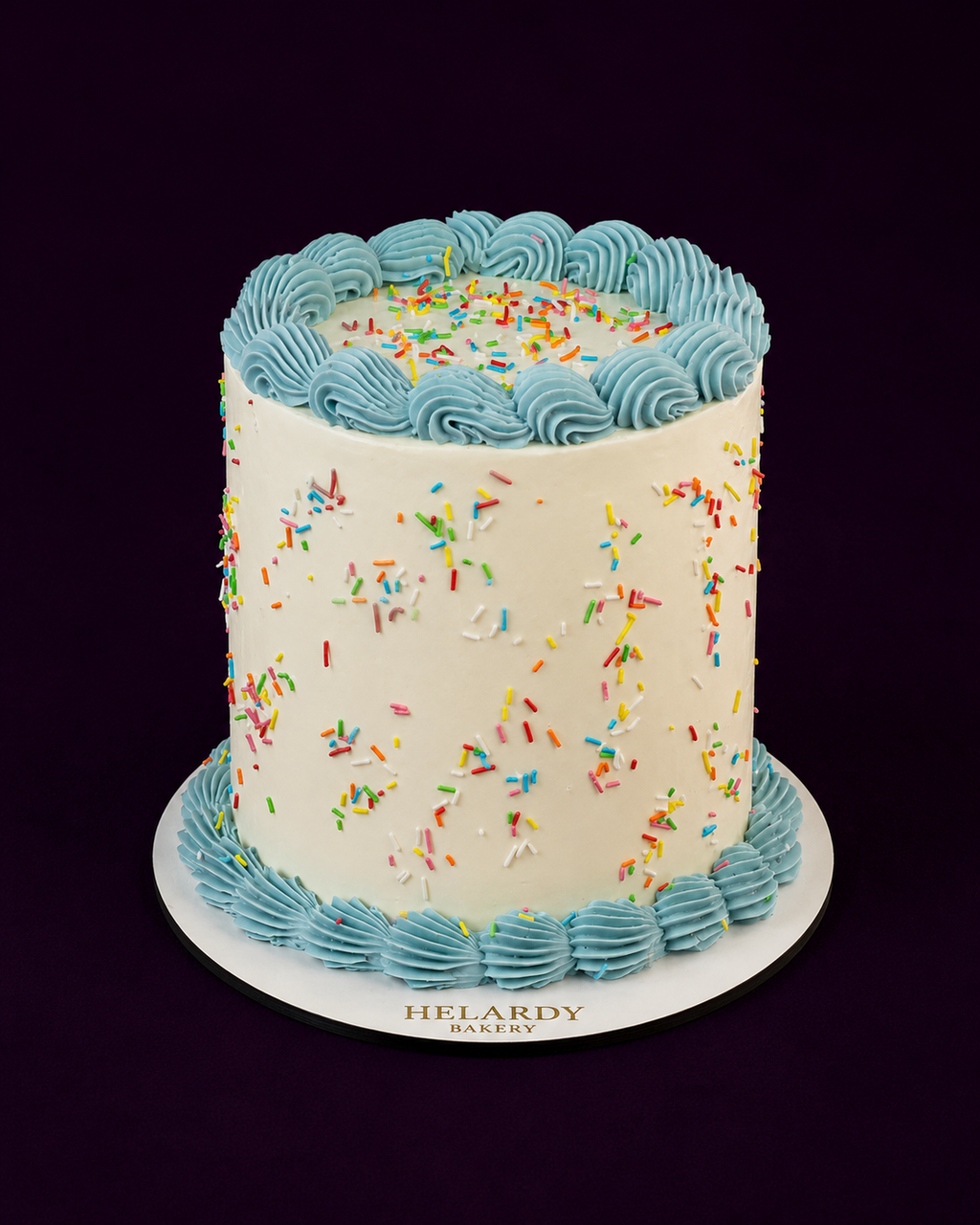 Tarta de Cumpleaños con Confeti