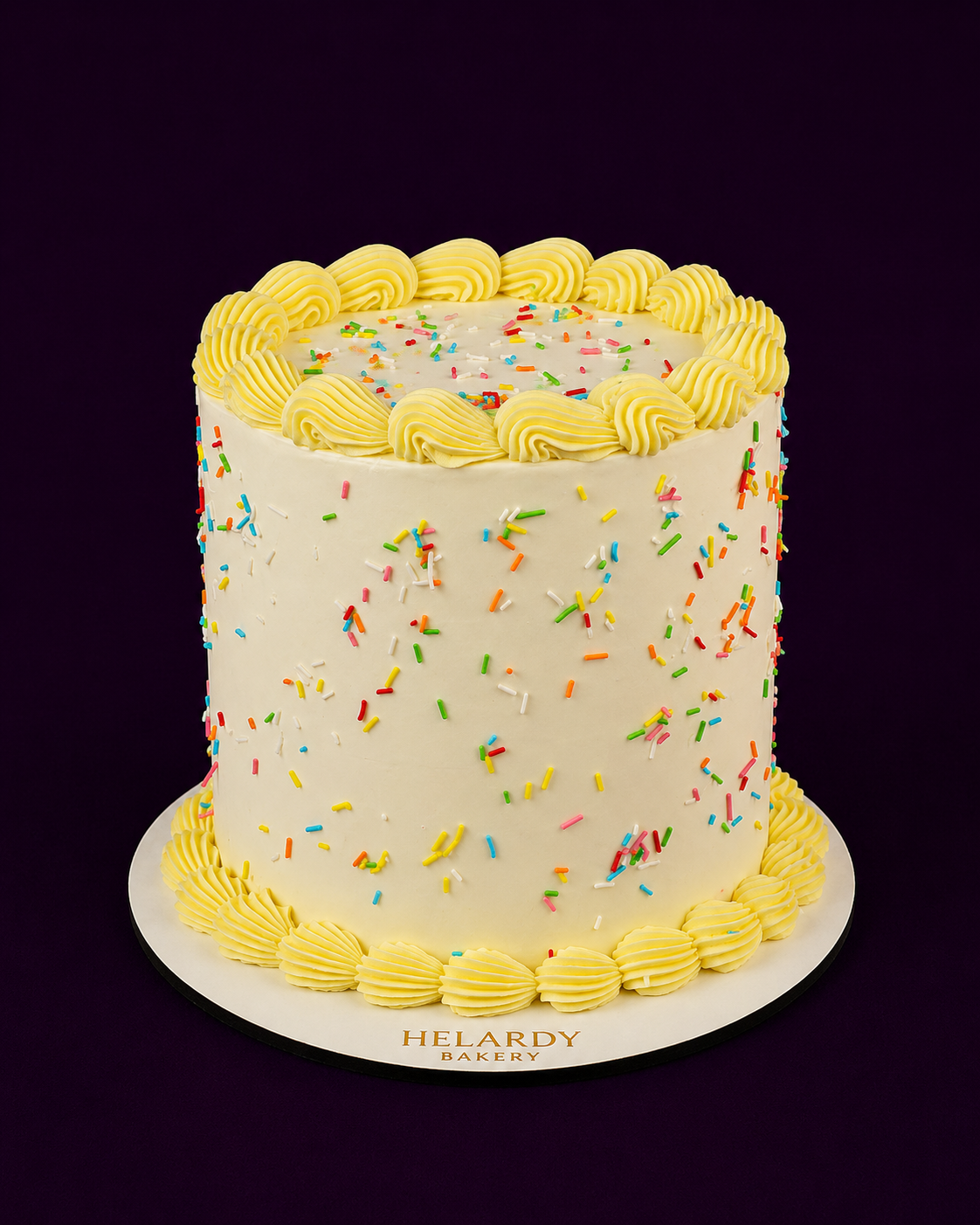 Tarta de Cumpleaños con Confeti