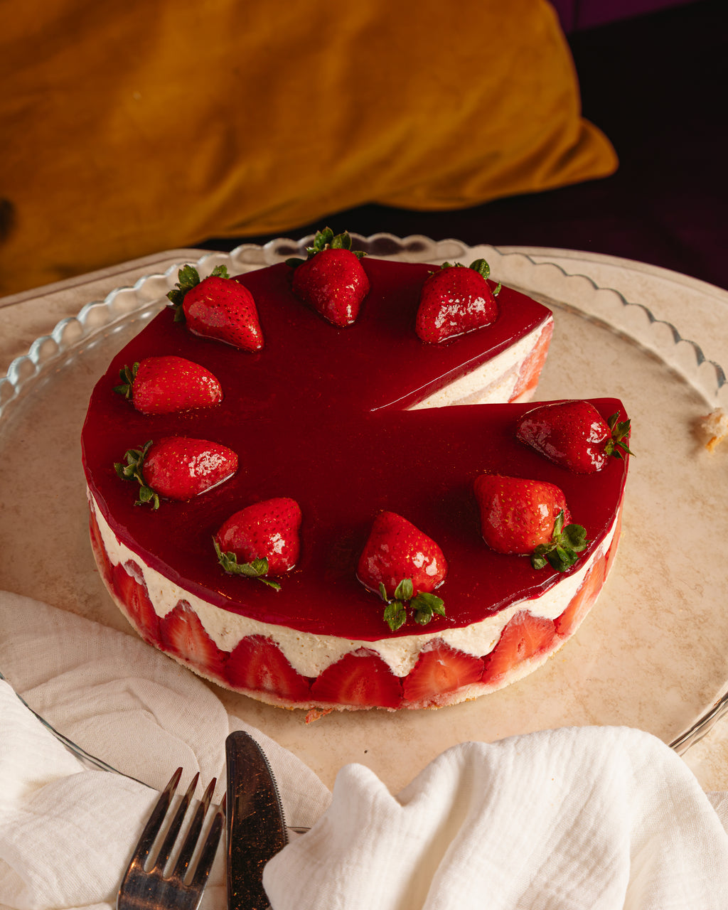 Tarta Fraisier