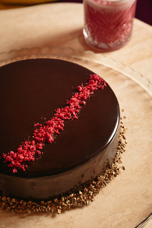 Tarta de Chocolate y Frambuesa